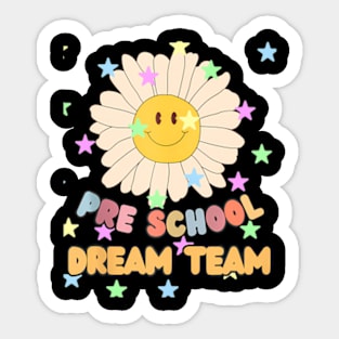 Preschool Dream Team Teacher Sticker